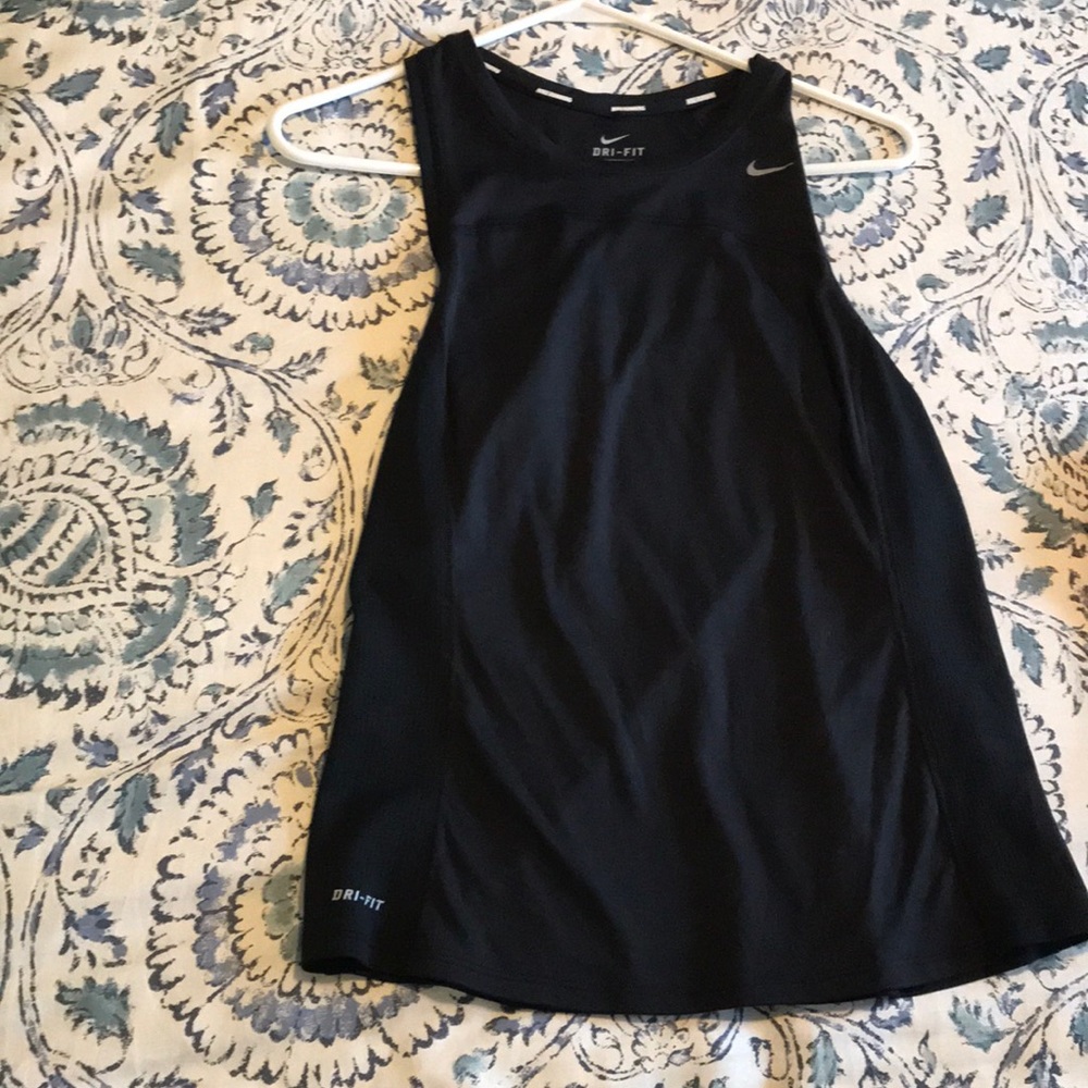 nike black dry fit workout tank